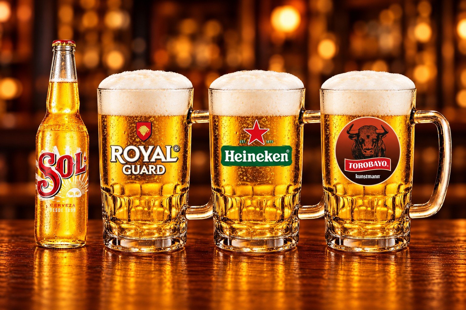 Selección de cervezas