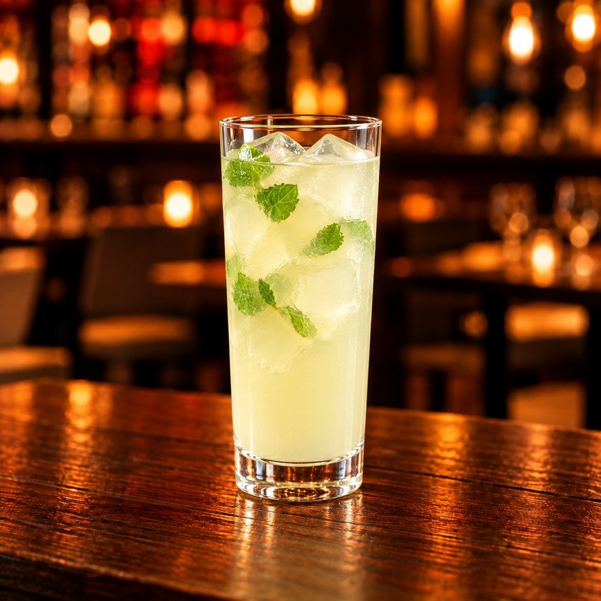 Limonada menta jengibre